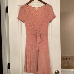 Caution to the Wind light orange/ salmon dress. Size medium.